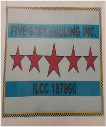 FIVE STAR HAULING INC. ILCC 187960 logo