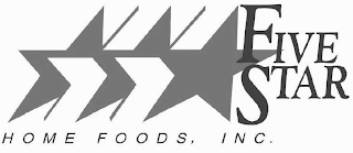 FIVE STAR HOME FOODS, INC. logo
