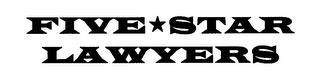 FIVE STAR LAWYERS logo