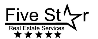 FIVE STAR REAL ESTATE SERVICES logo