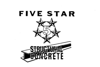 FIVE STAR STRUCTURAL CONCRETE logo
