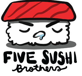 FIVE SUSHI BROTHERS logo