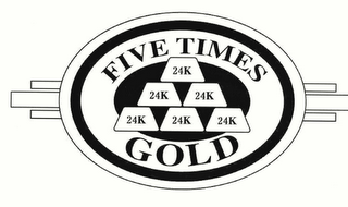 FIVE TIMES GOLD 24K logo