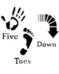 FIVE TOES DOWN logo