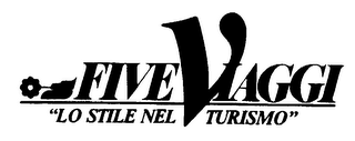 FIVE VIAGGI "LO STILE NEL TURISMO" logo