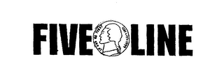 FIVELINE IN GOD WE TRUST LIBERTY 1999 logo