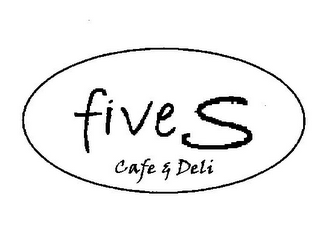 FIVES CAFE & DELI logo