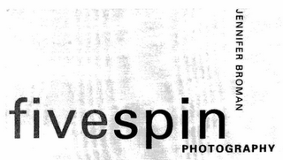FIVESPIN PHOTOGRAPHY JENNIFER BROMAN logo