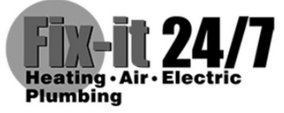 FIX-IT 24/7 HEATING · AIR · ELECTRIC PLUMBING logo