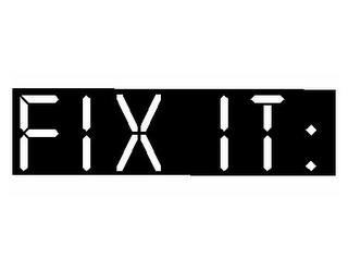 FIX IT logo