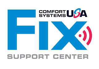FIX SUPPORT CENTER COMFORT SYSTEMS USA logo