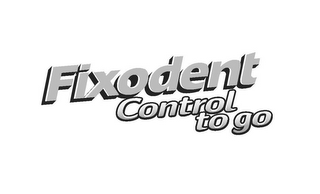 FIXODENT CONTROL TO GO logo