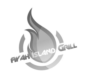 FIYAH ISLAND GRILL logo