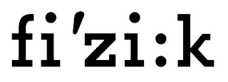 FI'ZI:K logo