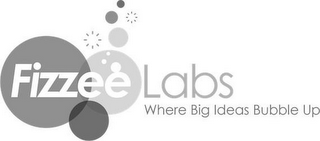 FIZZEE LABS WHERE BIG IDEAS BUBBLE UP logo
