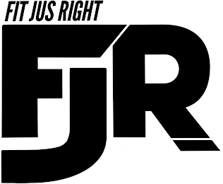 FJR FIT JUS RIGHT logo