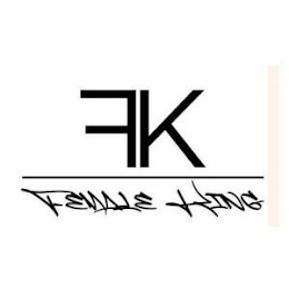 FK FEMALE KING logo
