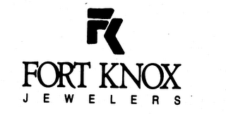 FK FORT KNOX J E W E L E R S logo