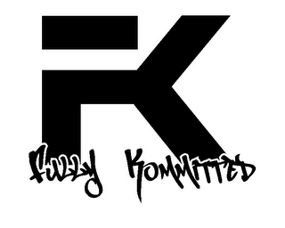 FK FULLY KOMMITTED logo