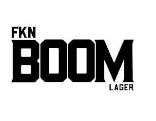 FKN BOOM LAGER logo