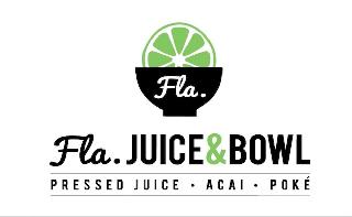 FLA. JUICE&BOWL PRESSED JUICE ACAI POKÉ FLA. logo