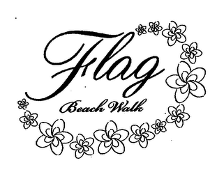 FLAG BEACH WALK logo