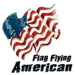 FLAG FLYING AMERICAN logo