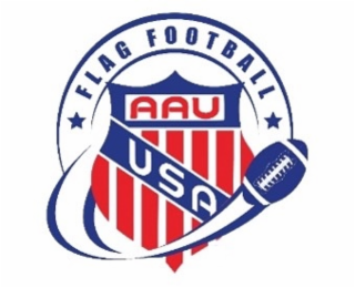FLAG FOOTBALL AAU USA logo