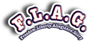 F.L.A.G. FREEDOM.LIBERTY.ALLEGIANCE.GLORY logo