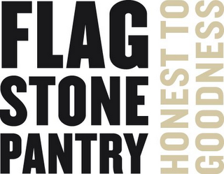 FLAG STONE PANTRY HONEST TO GOODNESS logo