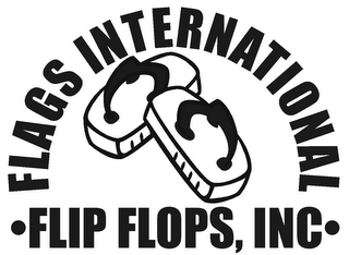 FLAGS INTERNATIONAL ·FLIP FLOPS, INC· logo