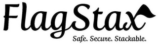 FLAGSTAX SAFE. SECURE. STACKABLE logo