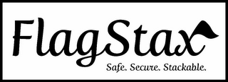 FLAGSTAX SAFE. SECURE. STACKABLE logo