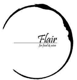 FLAIR FOR FOOD & WINE logo