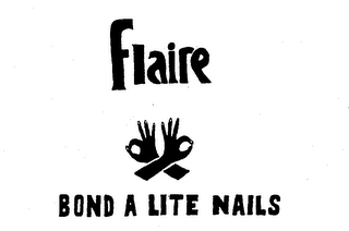 FLAIRE BOND A LITE NAILS logo