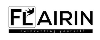 FLAIRIN REINVENTING YOURSELF logo