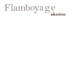 FLAMBOYA G E  DAVINES logo