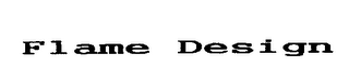 FLAME DESIGN logo
