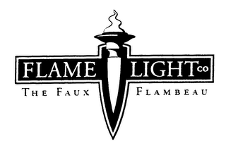 FLAME LIGHT CO THE FAUX FLAMBEAU logo