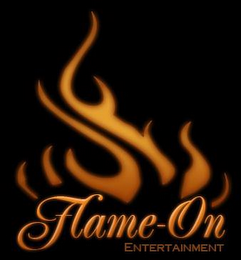 FLAME-ON ENTERTAINMENT logo