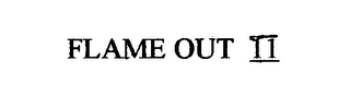 FLAME OUT II logo