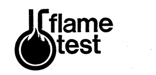 FLAME TEST logo