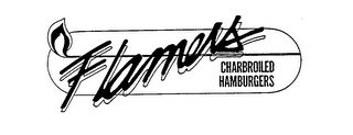 FLAMERS CHARBROILED HAMBURGERS logo