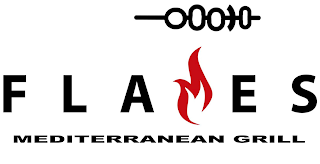 FLAMES MEDITERRANEAN GRILL logo