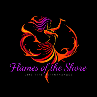 FLAMES OF THE SHORE LIVE FIRE PERFORMANCES logo