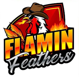 FLAMIN FEATHERS logo