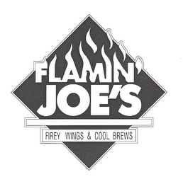 FLAMIN' JOE'S FIERY WINGS & COOL BREWS logo