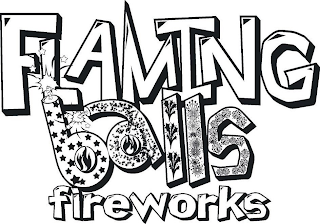 FLAMING BALLS FIREWORKS logo