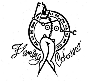 FLAMING COLOSSUS FC WA GA DO GOO logo