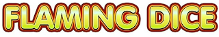 FLAMING DICE logo